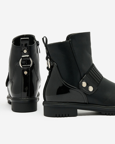 Royalfashion Black Moretix dámske čižmy