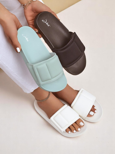 Royalfashion Ženski natikači s ploskim podplatom FlexiWalk