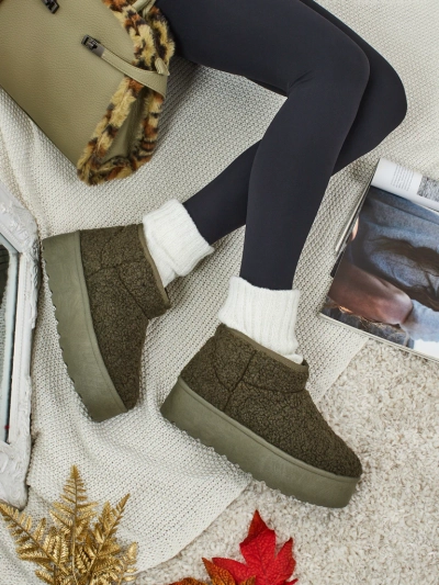 Kratki ženski škornji a'la za sneg Marellin