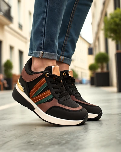 Royalfashion Dámske športové topánky s skrytým klinom Venixxe