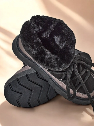 Royalfashion Dámske čižmy na zaväzovanie sínúce Iniuc