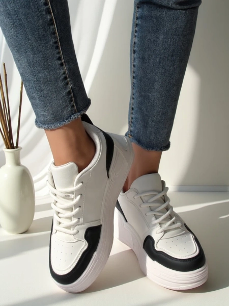 Royalfashion Dámske tenisky s trblietaním Samoles