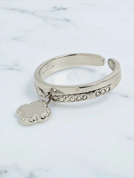 Dolce Vita zapestnica z obročem in okrasnimi obeski