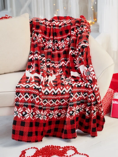 Royalfashion Vianočná deka 200x220