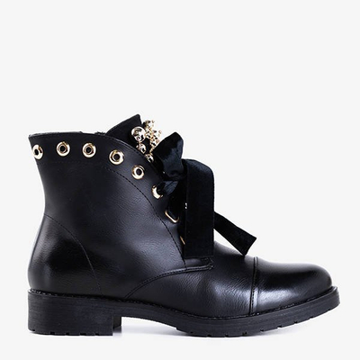 Čierne tašky s dekoráciami Havelte - Obuv