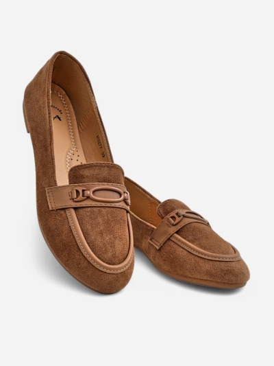 Royalfashion dámske ekologické semišové mokasíny Zammei