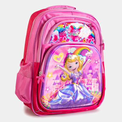 Dievčenský školský batoh ružovej princeznej - Príslušenstvo
