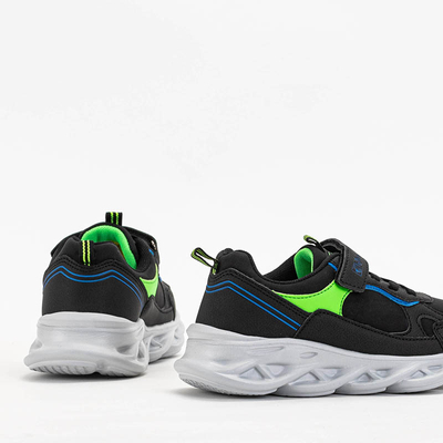 Čierne chlapčenské tenisky Olafi - Obuv