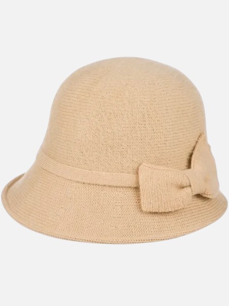 Ženski klobuk bowler z okrasjem Lady Rose