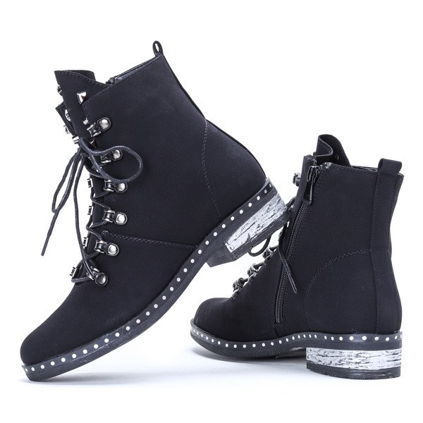 Black Shelby Workers - Obuv