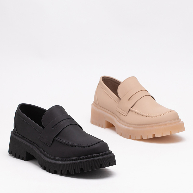 Čierne dámske topánky Vanocio - Obuv