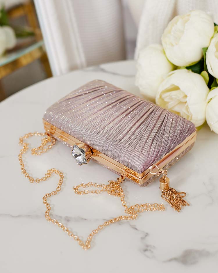 Royalfashion Glitter Small Handbag for Women