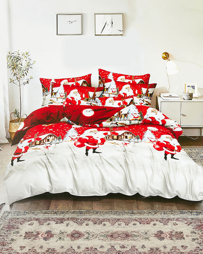 Royalfashion Vzorované posteľné prádlo 200x220 sada 3 DIELOV