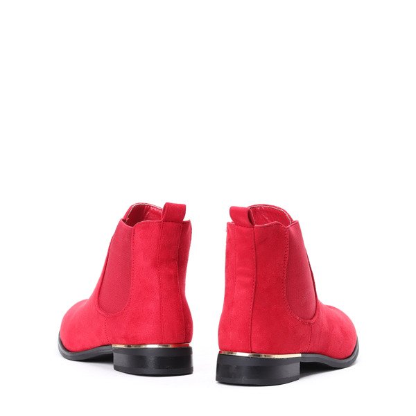 Czerwone sztyblety Lisa- Obuwie