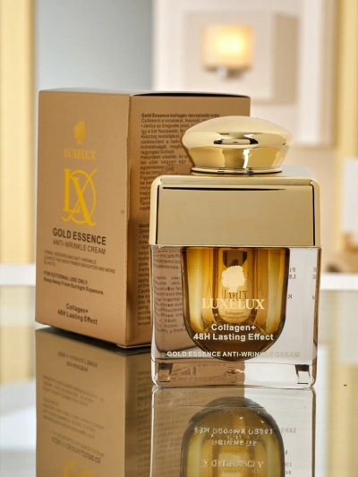 Luxelux Proti gubam krema za obraz s kolagenom 48H