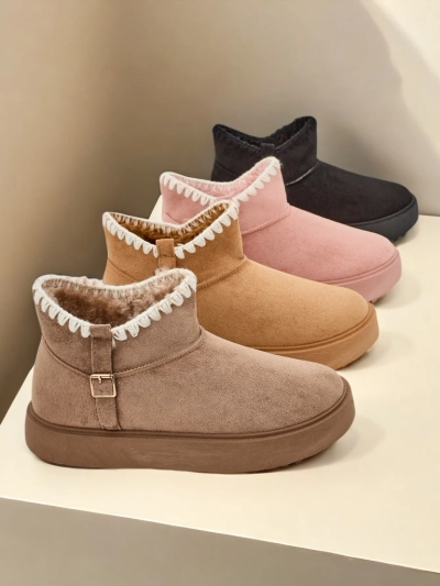 Royalfashion Dámske krátke snehové topánky Ewioz