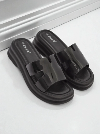 Royalfashion Ženski natikači z debelim podplatom Nova Gloss