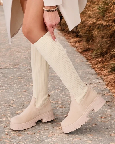 Royalfashion Dámske čižmy Umigg slip-on