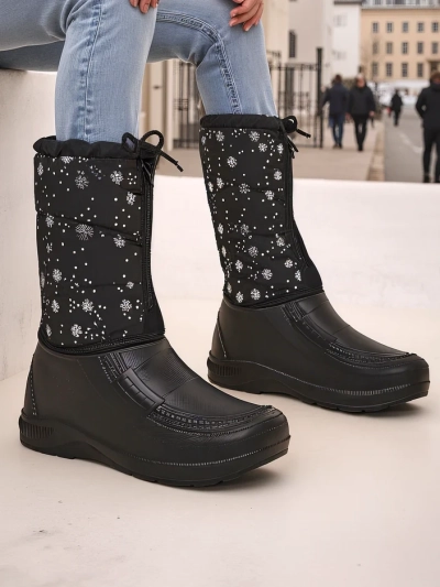 Royalfashion Dámske snehové čižmy Gomerres