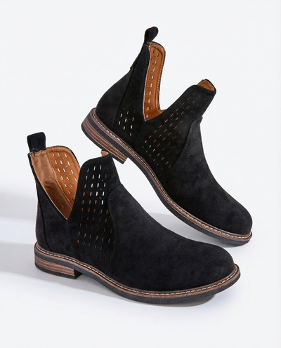 Royalfashion Dámske semišové čižmy Ovilla