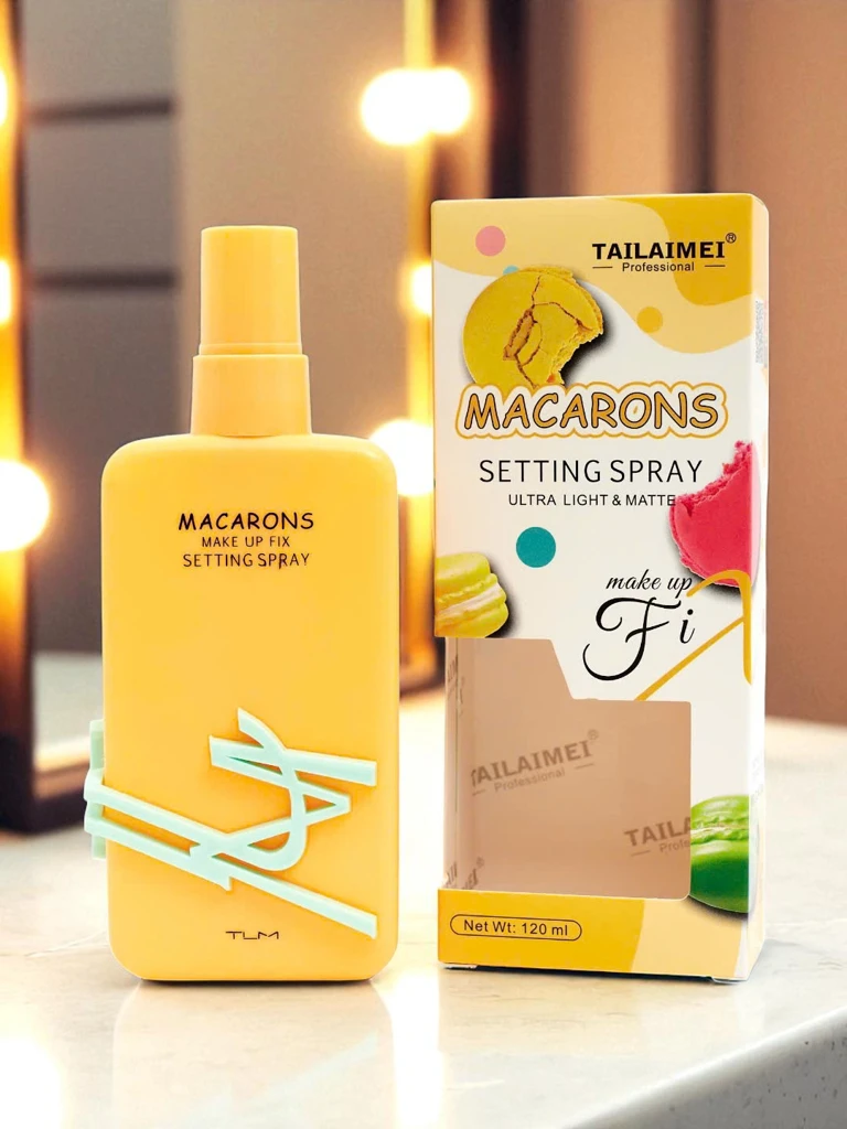 Macarons Makeup Fixing Spray Yellow