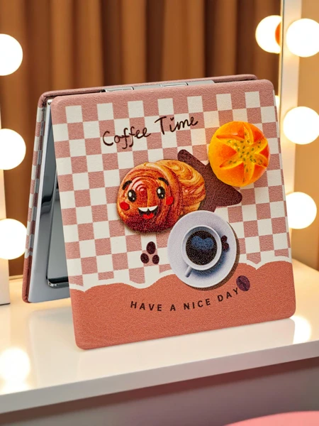 Royalfashion Mini dámske kabelkové zrkadielko