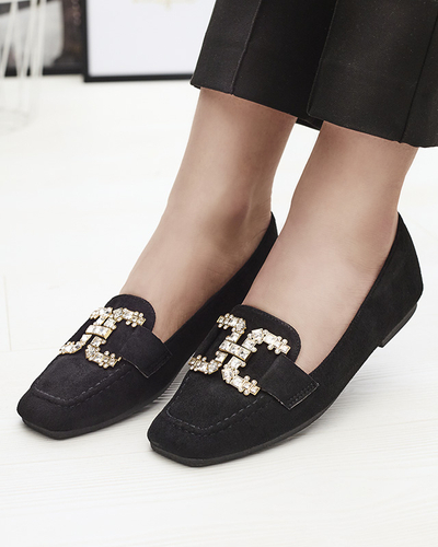 Dámske čierne mokasíny Jaorica- Obuv