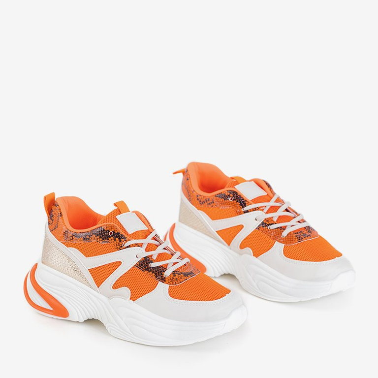 Oranžová dámska športová obuv Waks - Obuv