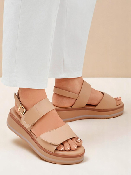 Royalfashion Dámske sandále s hrubšou podrážkou Tulipp