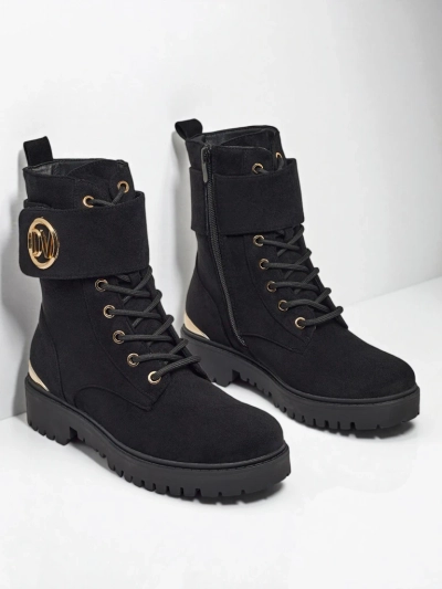 Ženski delavski škornji z okraski Lorice