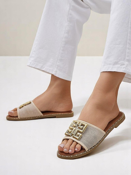 Royalfashion Dámske papuče s plochou podrážkou Rorole