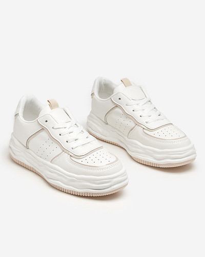 OUTLET Béžová dámska športová obuv s vložkami Dekavi - Obuv