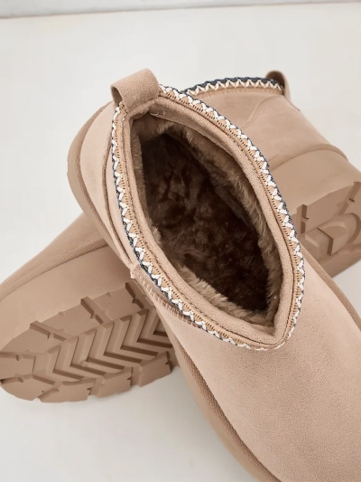 Royalfashion Dámske krátke topánky a'la snow boots Xoalla