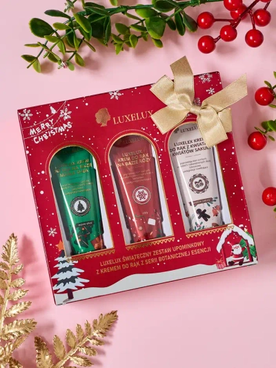 Luxelux vianočný set pleťových krémov z botanickej esencie 25g