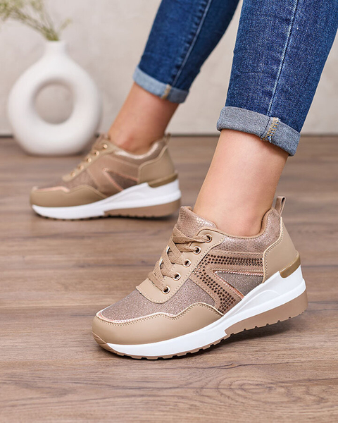 Royalfashion Dámske športové tenisky na platforme Lacyrllia