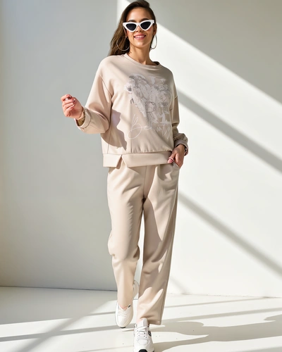 Royalfashion Dámsky viskózový set s potlačou