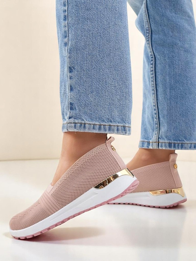 Royalfashion Textilné dámske nazúvacie topánky Perfeti