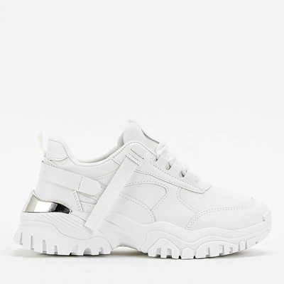 OUTLET Dámska športová obuv tenisky v odtieni ecru Itega - Footwear