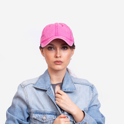 Dámska fuchsiová riflová šiltovka - Doplnky