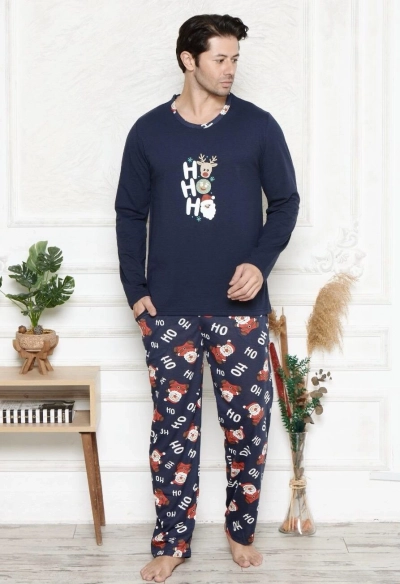 Royalfashion Vianočné pánske pyžamá 2-dielne