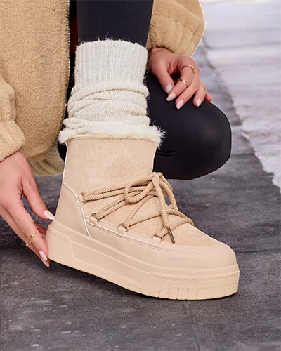 Dámske čižmy na zips Royalfashion Moniuc