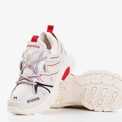 OUTLET Béžová dámska športová obuv Risika - Obuv