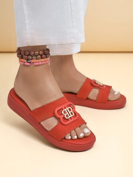 Royalfashion Ženski natikači s ploskim podplatom ChicStep