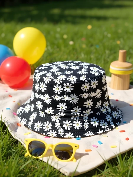 Royalfashion Detský klobúk Bucket Hat Color Splash Bucket