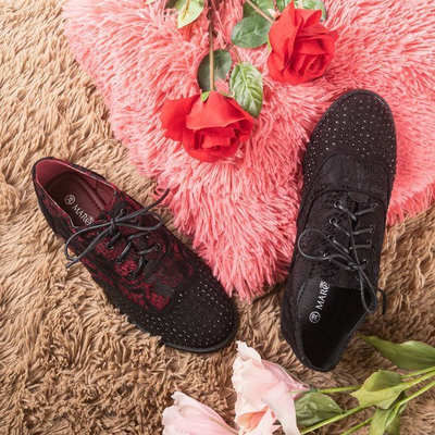 Dámské nízké boty na podpatku Bulles boty - obuv 1