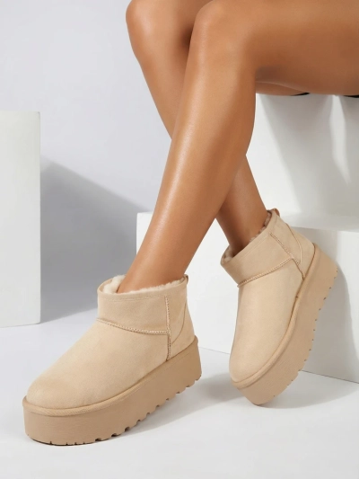 Royalfashion Dámske snehule na platforme a'la Dagodo