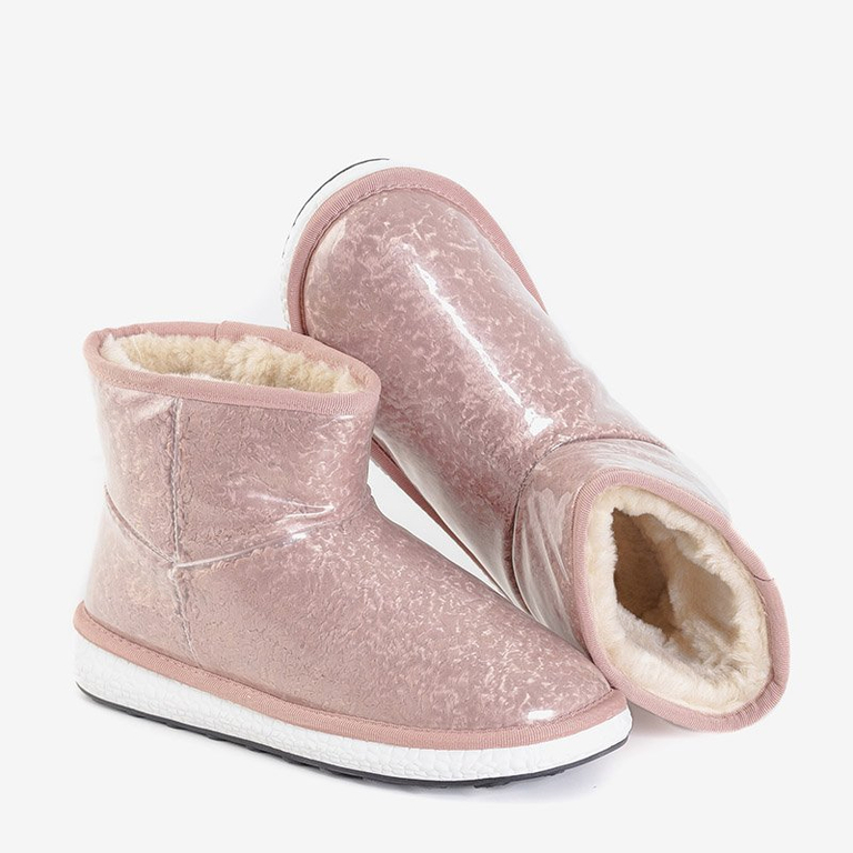 Dámske práškové snehové topánky s kožušinou Shon - Obuv