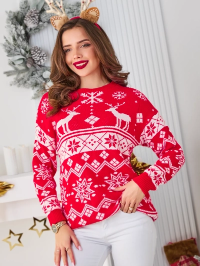 Royalfashion Dámsky vianočný sveter