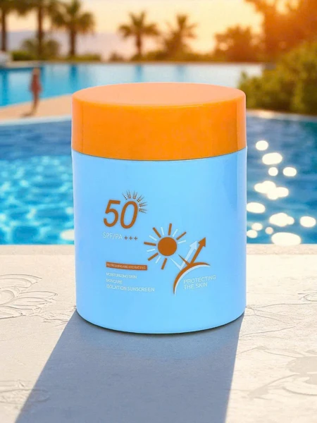 Močno vlažilna sončna krema z aloe vero 50 SPF