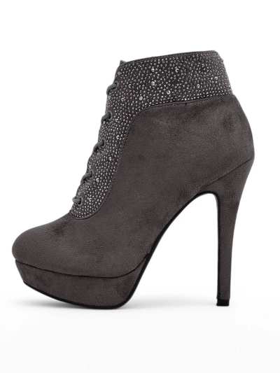 Royalfashion dámske členkové topánky s kamienkami Efelolo